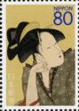 "Reflective Love" by Kitagawa Utamaro, c. 1793–94